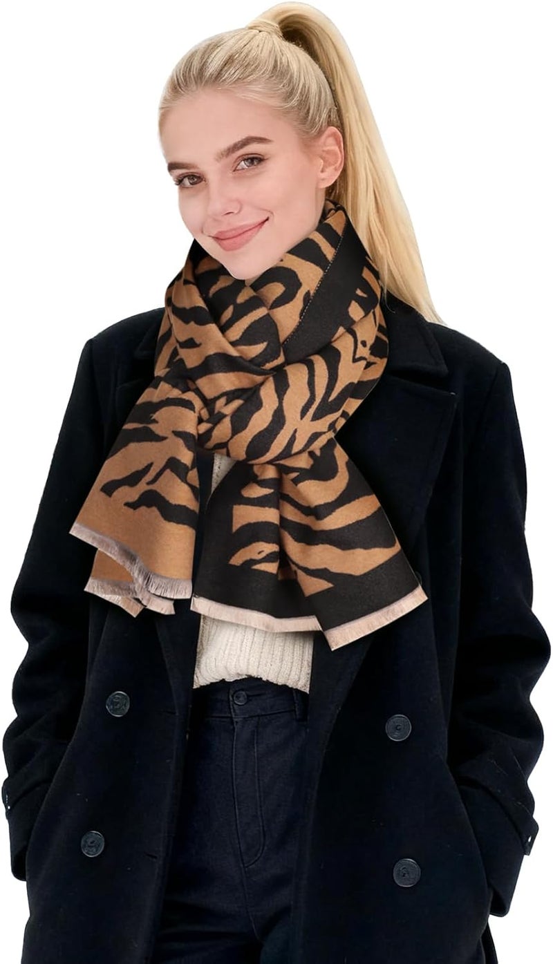 EXTREE Scarfs for Women Pashmina Silky Shawl Wrap for Evening Dressing Blanket Open Front Poncho Cape - Image 5